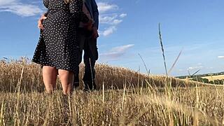 Mature Step Mother-In-Law In Sexy Dress Makes Son-In-Law Cum While Wife Doesn't See 😏