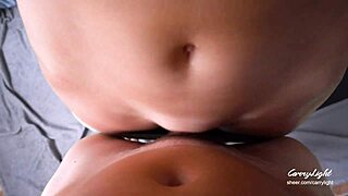 Step Mom Helps Son Cum