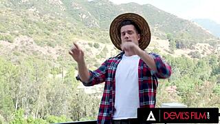 Penelope Kay Flaunts Her Big Tits in Public Exhibition