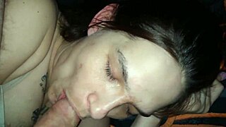 Sneaking Cock Into Girlfriend Mandy's Warm Mouth