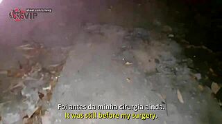 Trailer Gangbang: Big Black Cock Creampies Wife Outdoors