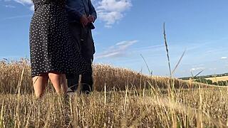 Mature Step Mother-In-Law In Sexy Dress Makes Son-In-Law Cum While Wife Doesn't See 😏