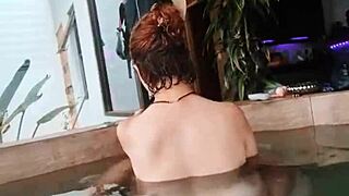 Pretty Wife Consoles Friend With Sensual Creampie And Flashing