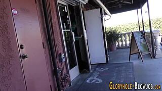 intriguing islamic babe's mysterious gloryhole encounter