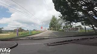 Skinny Petite Girl Fucked In Uber!