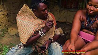 she showed me her naked body and gets her juicy wet pussy deeply fucked after bush hunting job