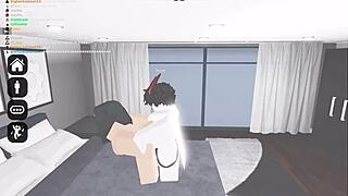 Roblox ~ slutty nun gets filled by random horny dude