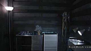 Doctor curing hiccups with anal fisting in threesome