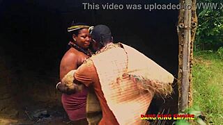 she showed me her naked body and gets her juicy wet pussy deeply fucked after bush hunting job