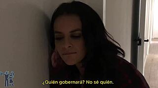 Neighbor exploits shower issue to fuck Latina milf with monster cock 😍