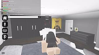 Roblox ~ slutty nun gets filled by random horny dude