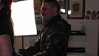 BBW with big tits gets anal slowly