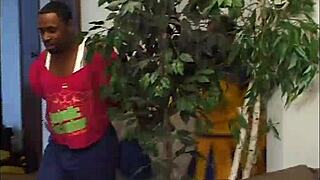 i bent ebony cheerleader in miniskirt for doggystyle cum facial riding hardcore