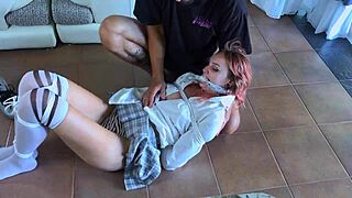 neighbors unexpected tickle bondage adventure turns fun