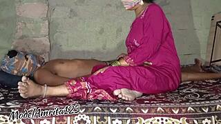 Mature Woman Experiences First Anal Sex In Bedroom