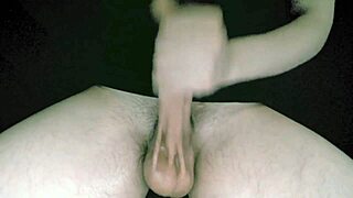 hot cum shot and strokes on big cock