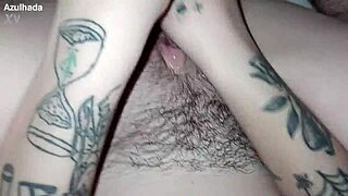 Spectacular cumshot in my argentinian pussy