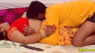 Village bhabhi contrasts rough stranger fuck in homemade setting