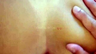 moaning on huge dick, cum-filled ass