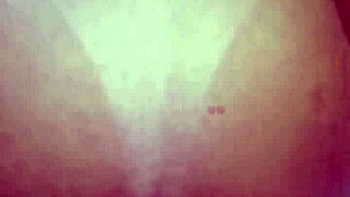 moaning on huge dick, cum-filled ass