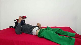 Intense homemade fucking with submissive Latina student at home