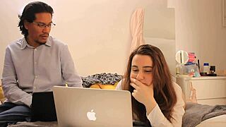 Shy classmate gets fucked by naughty friend