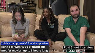 Freshman Gets Mandatory Hitachi Orgasm From Doctor-Tampa - Giggles