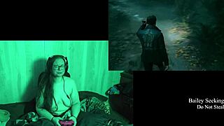 Naked Lake House Playthrough with Brunette BBW