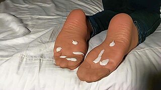 Outstanding feet in suntanned pantyhose compilation from yt good feet phmcams