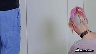 Spicy Chick Is Taken in Butt Hole Asylum for Painful Therapy