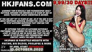 Huge Black Fist Dildo In Hotkinkyjo Ass Gape Fisting Anal Prolapse Extreme For Hkjfans