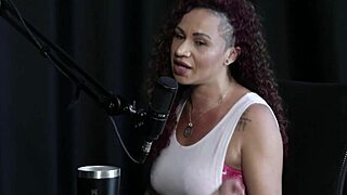 Brazilian Blonde Experiences First Gang Anal with Six Men