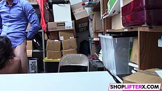 beautiful sweet kat gets banged for shoplifting