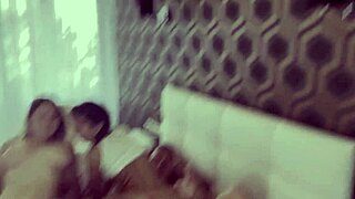 Three Guys Fuck Two Prostitutes Hard in Garage