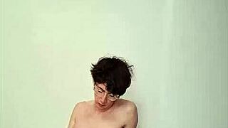 Horny skinny young girl masturbates on sunny day!