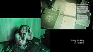 Naked Lake House Playthrough with Brunette BBW