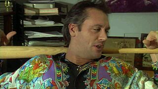 redhead milf fucks outdoors in heels