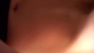 Italian Maria strips in car after groping