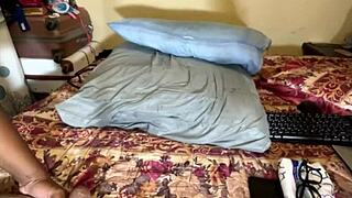 i showed off my thick body with toys