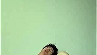 Horny skinny young girl masturbates on sunny day!