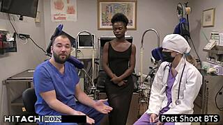 Freshman Gets Mandatory Hitachi Orgasm From Doctor-Tampa - Rina Arem