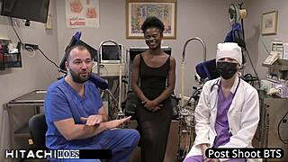 Freshman Gets Mandatory Hitachi Orgasm From Doctor-Tampa - Rina Arem