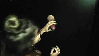 I let several fuck me through the glory hole until the last bathed me in cum