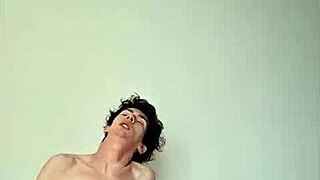 Horny skinny young girl masturbates on sunny day!