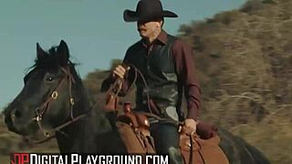 Vicki Chase Feels Slutty Riding Cowboy Scott Nails In Intense Cowgirl Session