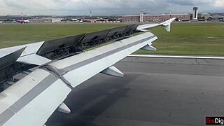 that girl in the airplane made me cum in two minutes with her handjob