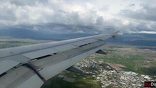 that girl in the airplane made me cum in two minutes with her handjob