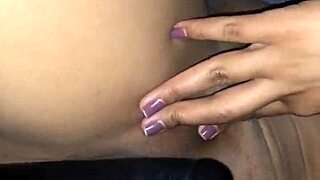 Big dildo deep into tight pussy vaginal penetration vibrator latin girl