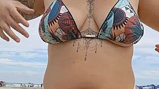 African Beach Exhibitionists Flashing Young Usa Girls Attract Attention