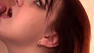 Asmr wet blowjob pov watch with headphones on - milf